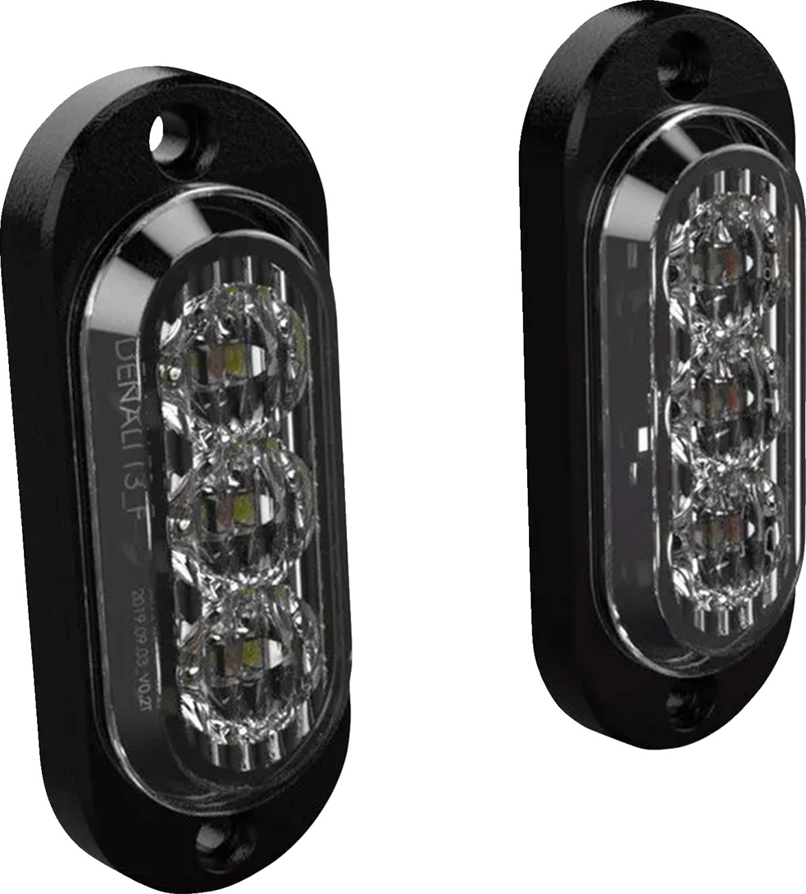 Denali T3 Front Switchback LED Turn Signal Pods