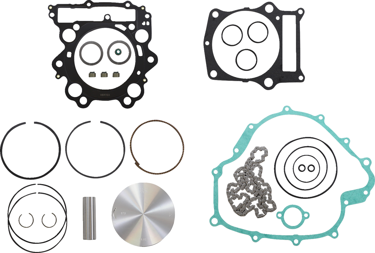 Top End Piston Kit Cast Replica for 4-Stroke