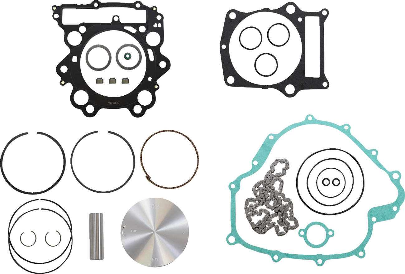 VERTEX Top End Piston Kit Cast Replica for 4-Stroke