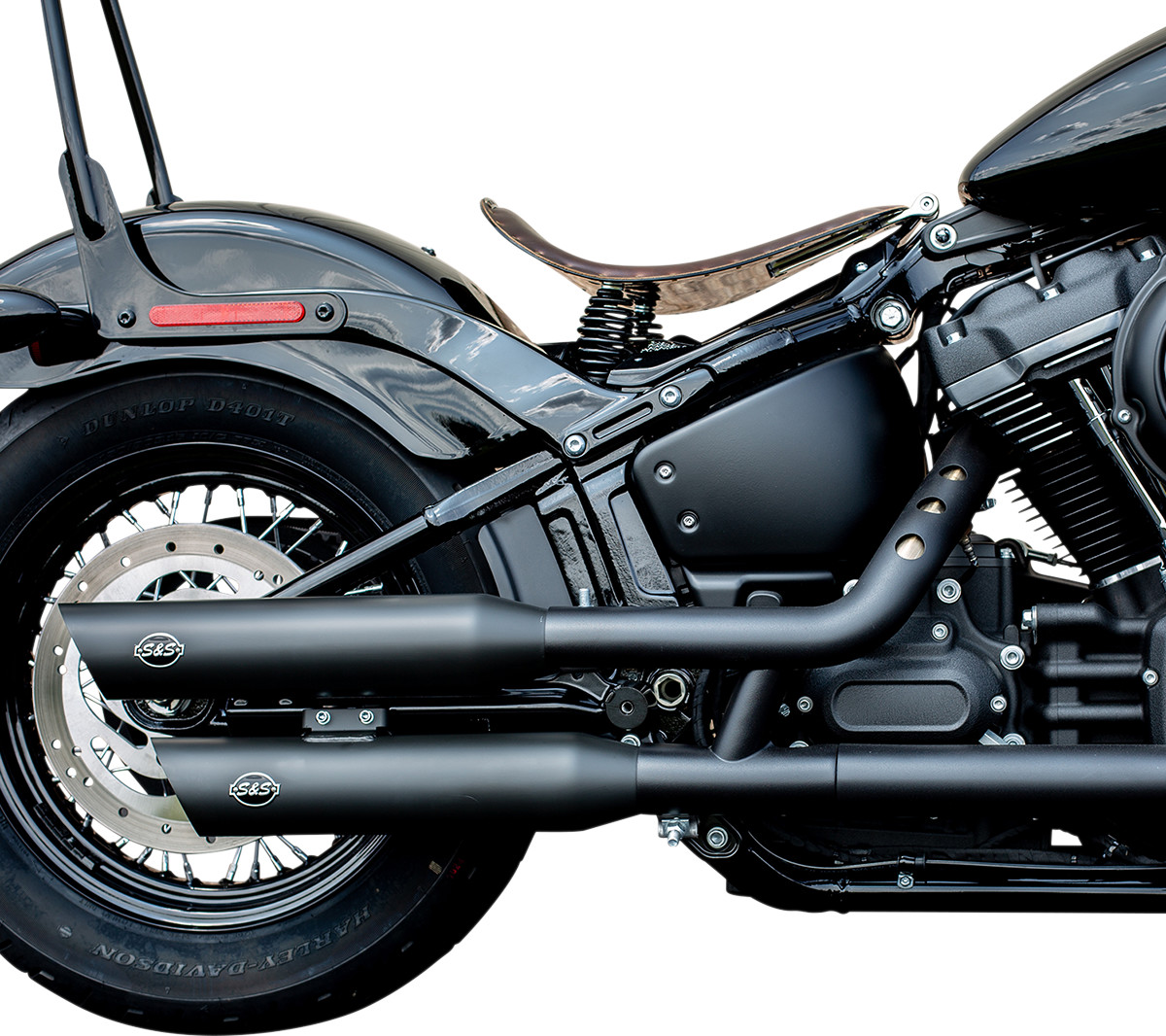 S&S CYCLE Slash Cut Race Slip-On Mufflers