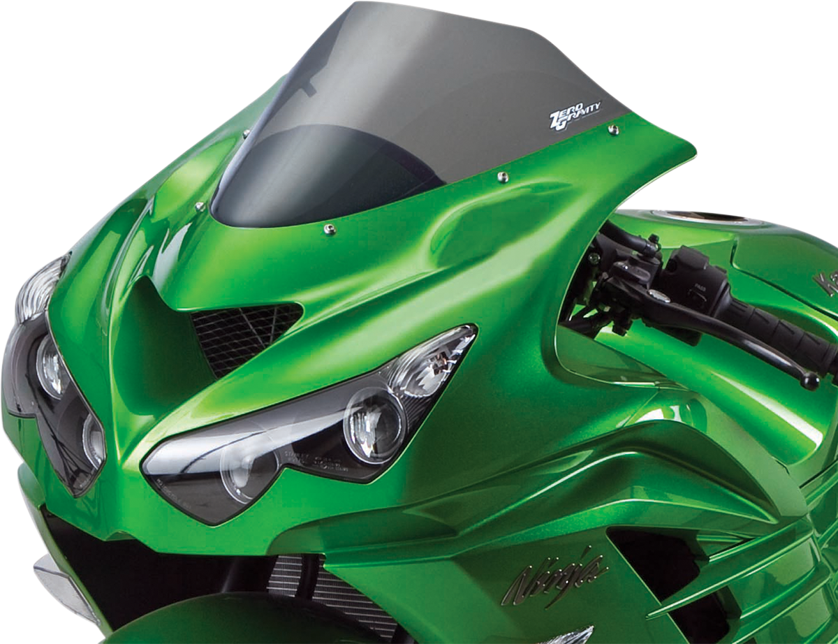 レンジ ZERO GRAVITY 25-274-02 Marc 1 Smoke Windscreen ZX14 Ninja ZX-14R