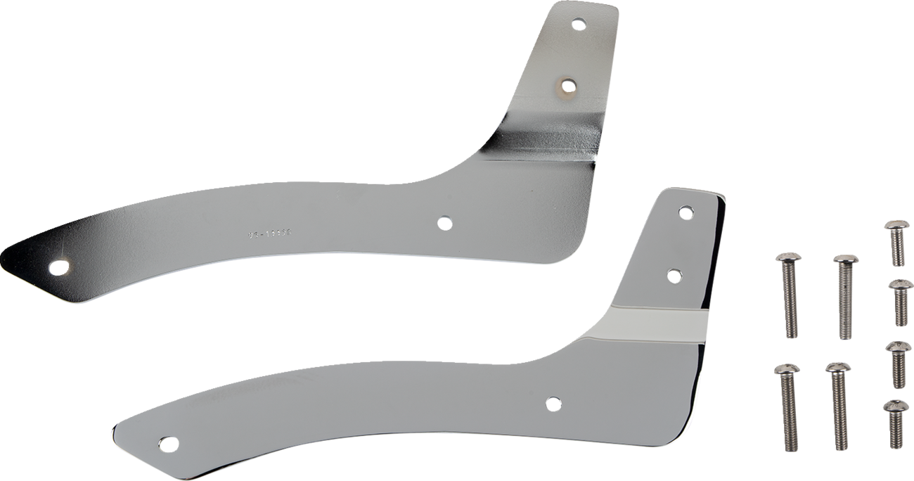 COBRA SHORT ROUND SISSY BAR W/PAD CHROME YAM V STAR 650 CLASSIC