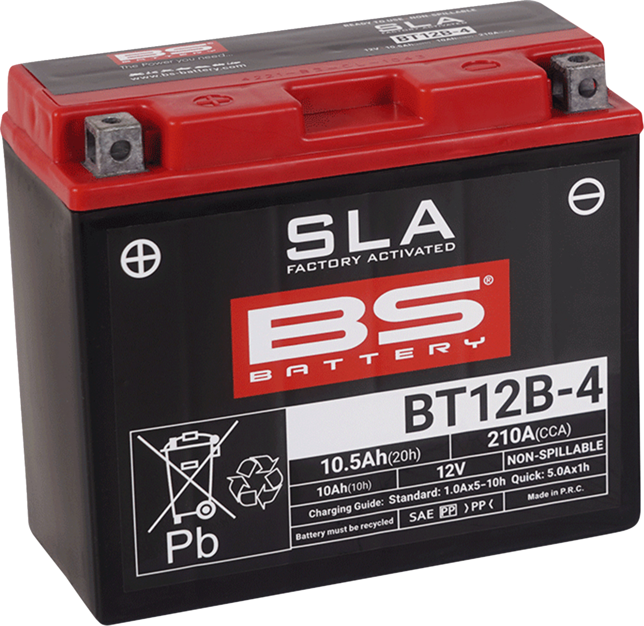 BS BATTERY SLA Factory- Activated AGM Maintenance-Free Battery