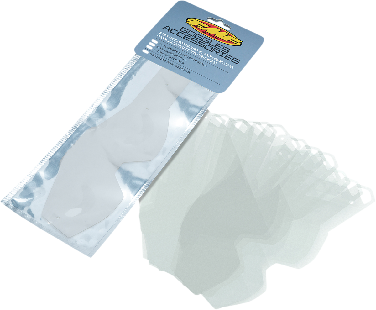 FMF PowerBomb/PowerCore Laminate Tear-Offs (14 Pack)