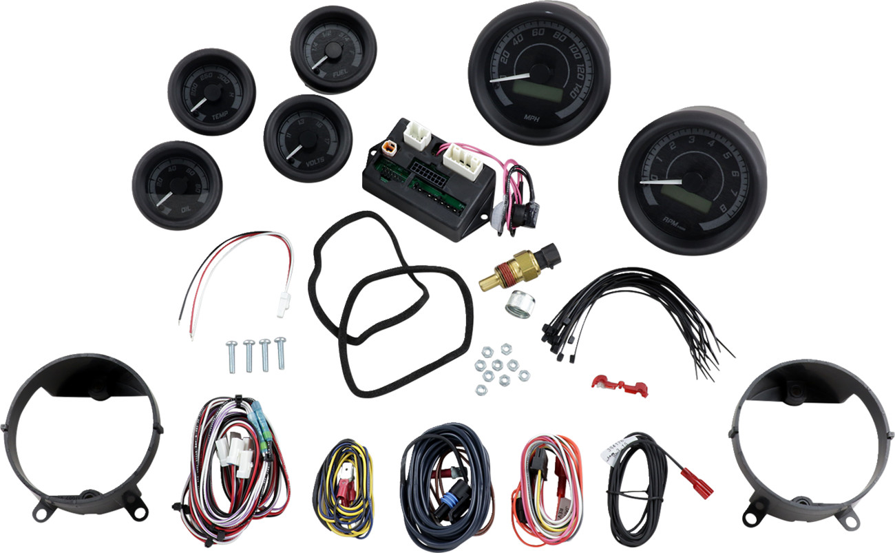 DAKOTA DIGITAL MVX-8K Series Analog/Digital Gauge Kit — 8600KGK Model