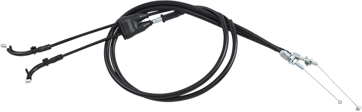 Motion pro Black Vinyl Throttle Cable - Push/Pull - '13-'16 KX250F 2013-2016 Kawasaki KX250F