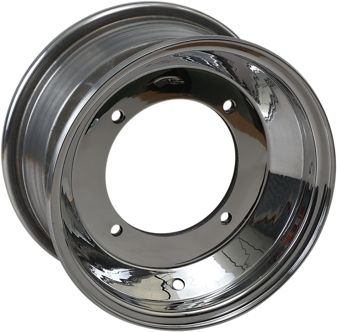 AMS [0232-0108] Standard-Lip Spun Aluminum Wheel 10x5 - 3+2 Offset - 4/156 Polis...cont'd | Wheel Spun 10X5 4/156 3+2