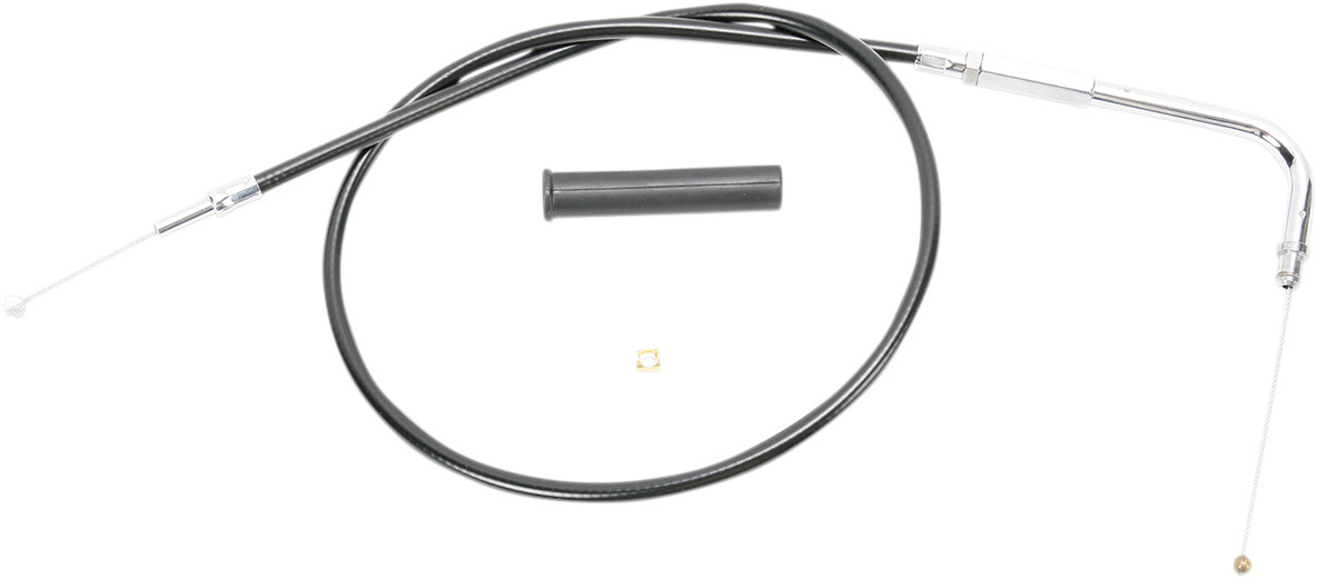 Drag Specialties Black Vinyl Throttle/Idle Cable