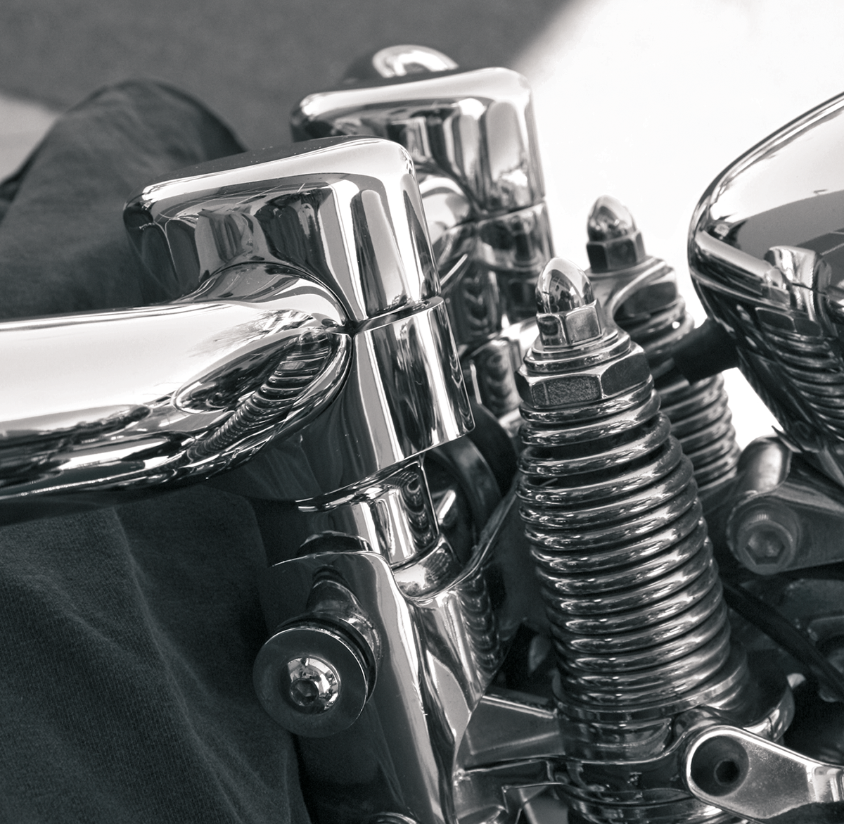 RISERS HEFTY FOR SPRINGER Products Drag Specialties®