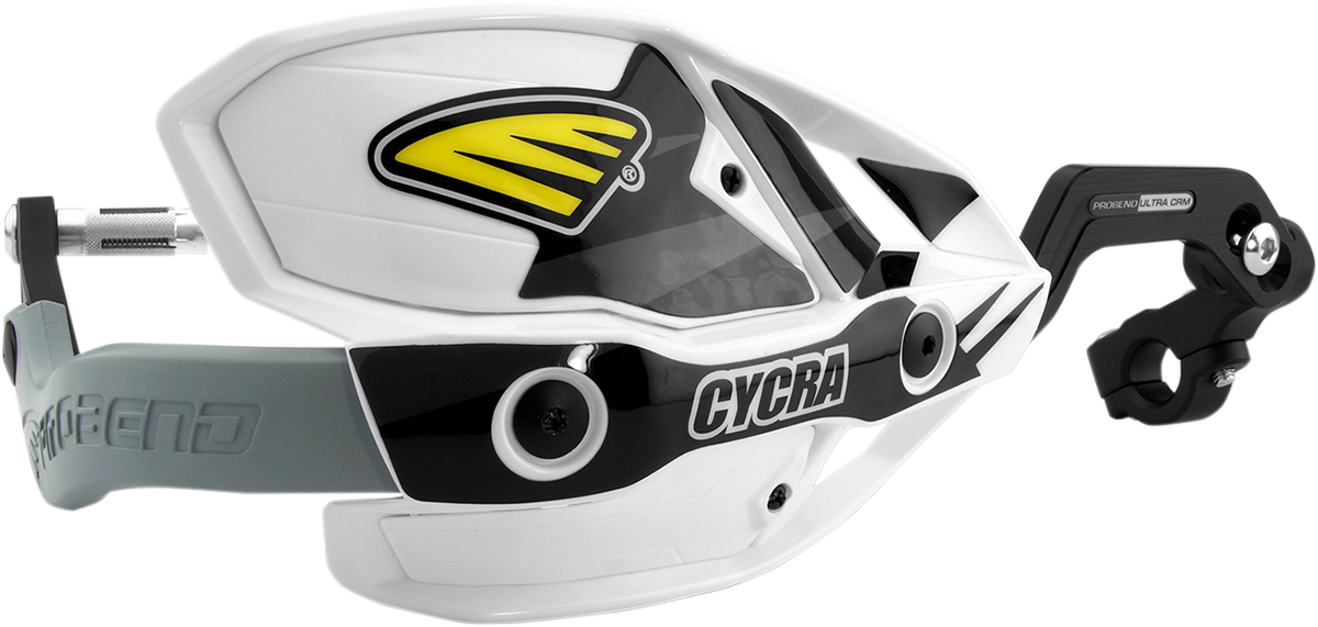 Cycra 7/8" Ultra Probend™ CRM Wrap Around Handguards - White/White
