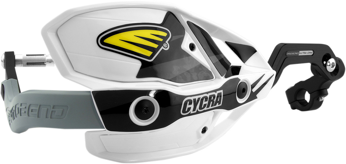 Cycra 7/8" Ultra Probend™ CRM Wrap Around Handguards - White/White