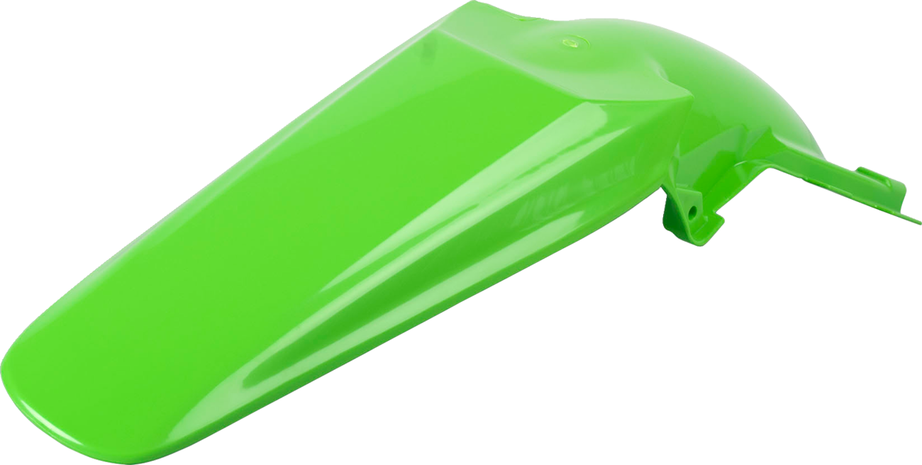 Polisport Fender - Rear - Green - KX 250F 2004-2005 Kawasaki KX250F