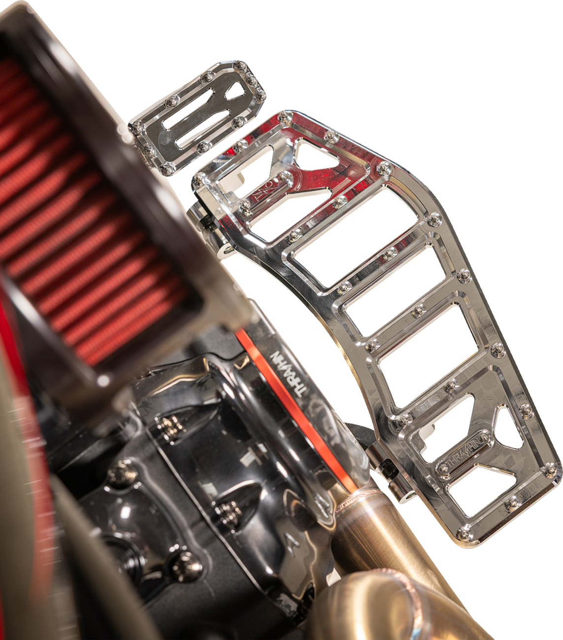 Thrashin supply co. Aggressor Floorboards - Chrome Harley Davidson
