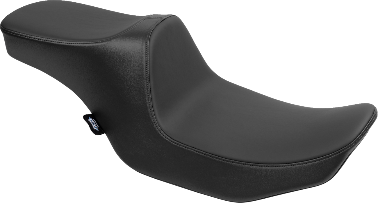Drag specialties seats Predator III 2-Up Seat - Smooth - Solar Leather - FLT/FLH '23-'24 Harley Davidson