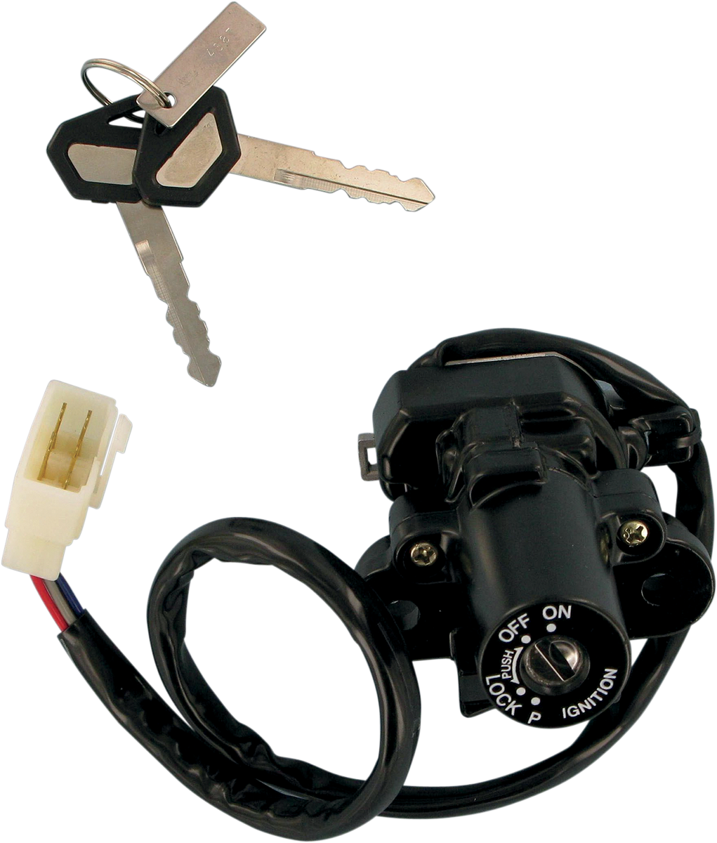 Emgo Ignition Switch 1994-1997 Kawasaki ZX900 Ninja ZX-9R / 1995-1996 Kawasaki ZX600 Ninja ZX-6R