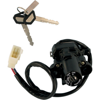 Emgo 40-80624 Ignition Switch w/Keys for Kawasaki Ninja ZX-9