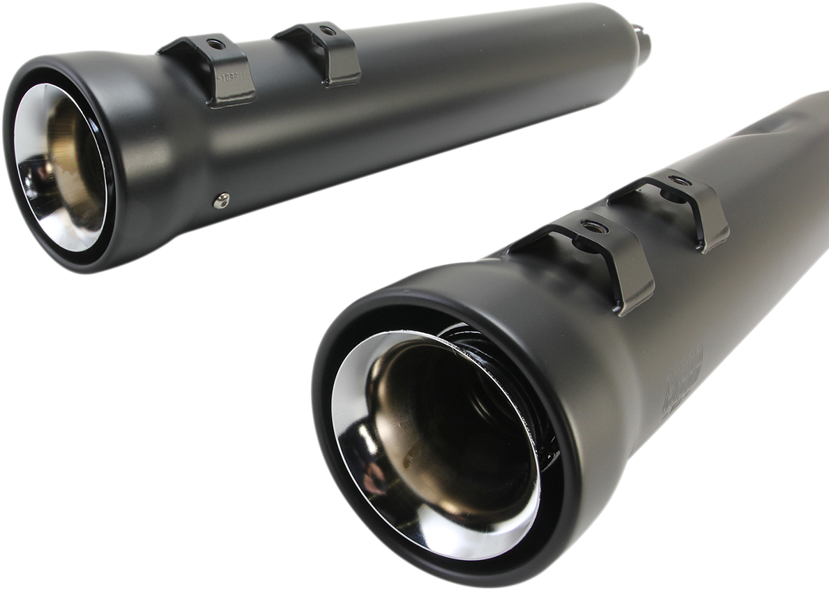 Cobra 4" NH Slip-On Mufflers For Harley Touring 2017-2025