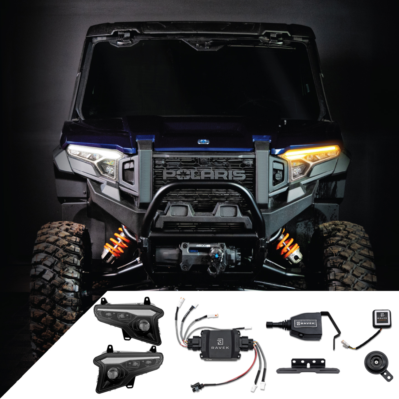 RAVEK Gen3 Speakeasy™ Turn Signal Kit