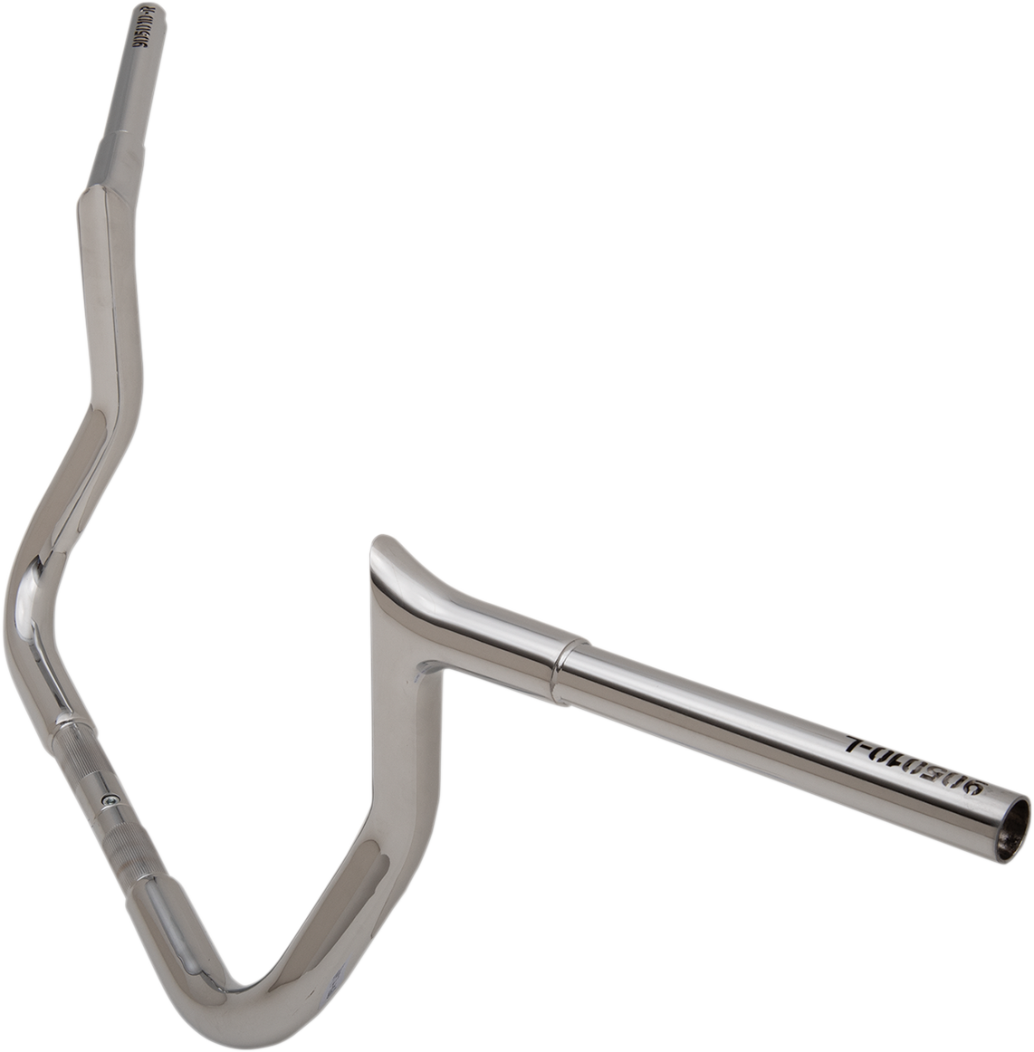 Fat Baggers Inc. 1 1/4" EZ Install Pointed Top Handlebar For Harley 1986-2025