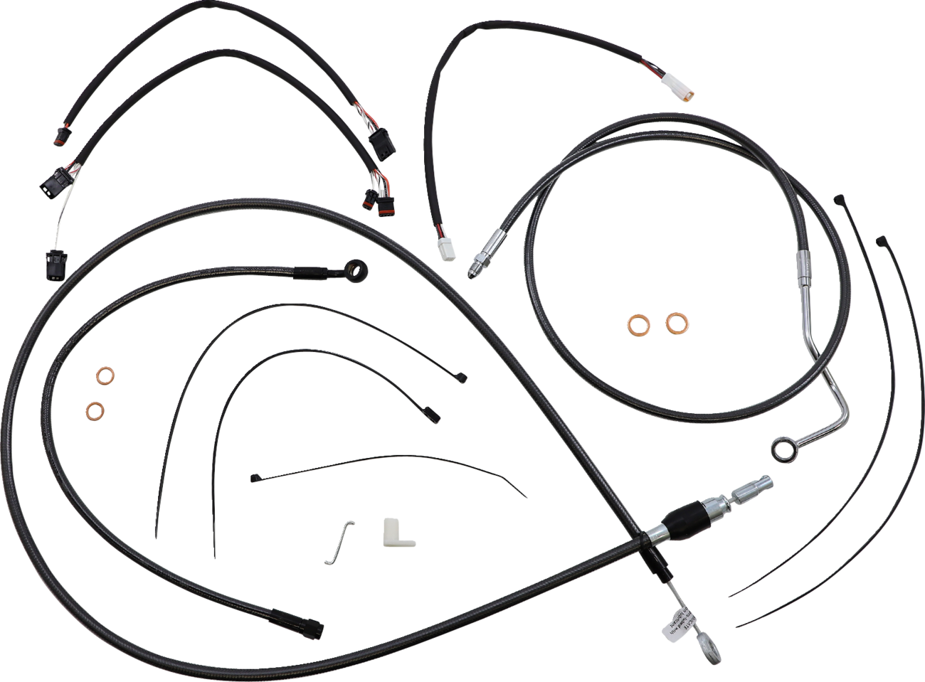 Black Pearl™ Designer Handlebar Installation Kit