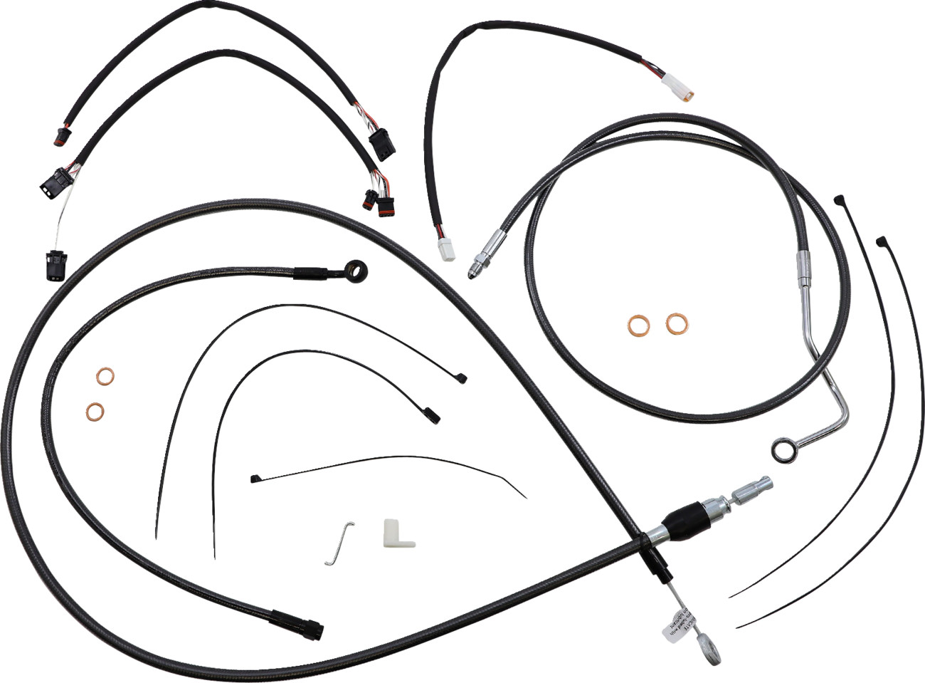 Black Pearl™ Designer Handlebar Installation Kit