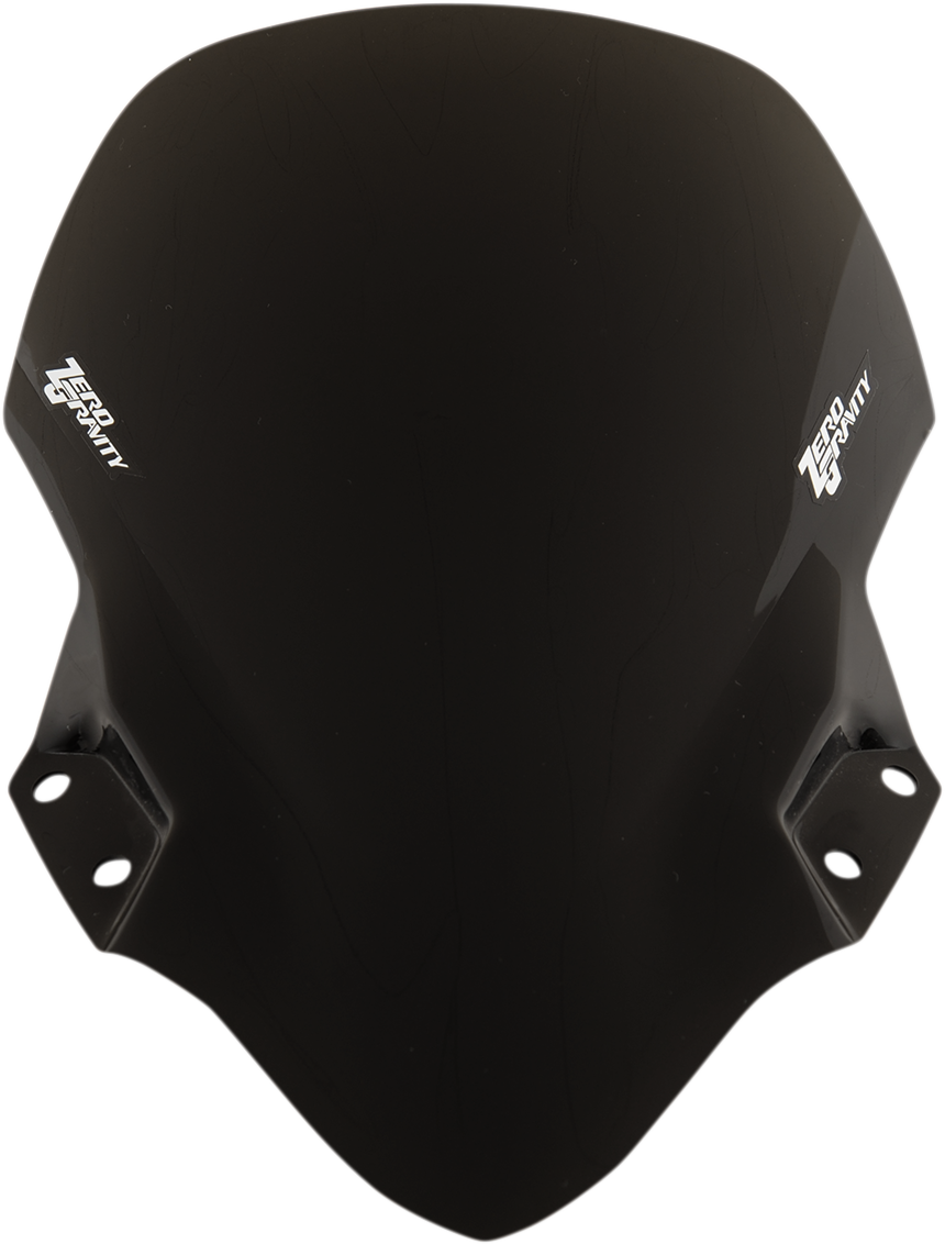 Zero Gravity (23-283-19) Sport Touring Windshield/Windscreen | Dark Smoke | for 2018-2024 Kawasaki Ninja 400