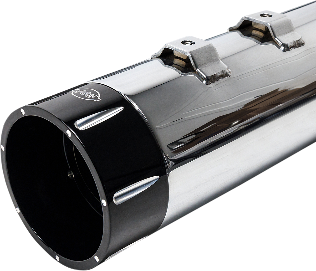 S&S Cycle 4.5" MK45 Tracer Slip-On Mufflers For Harley Touring 1995-2016