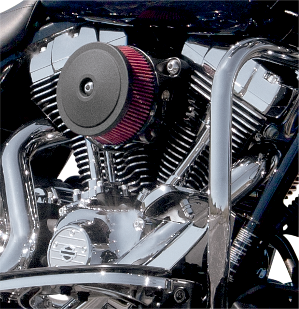 S&s cycle Air Cleaner Cover - Bob Dome - Black