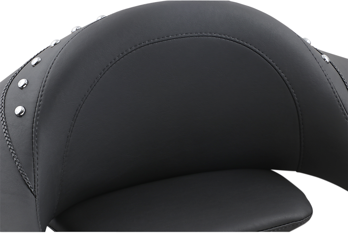 Mustang Extended Arm Wrap-Around Backrest For Harley Touring 1993-2013