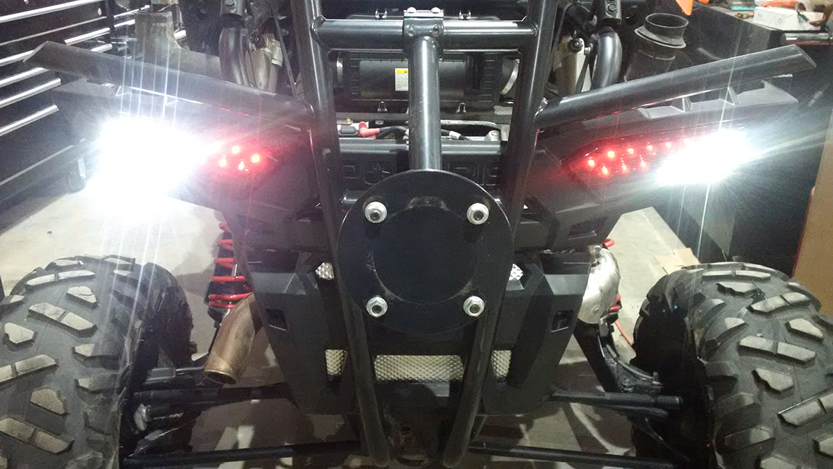 BRITE-LITES Smoked LED Taillights with Backup Light