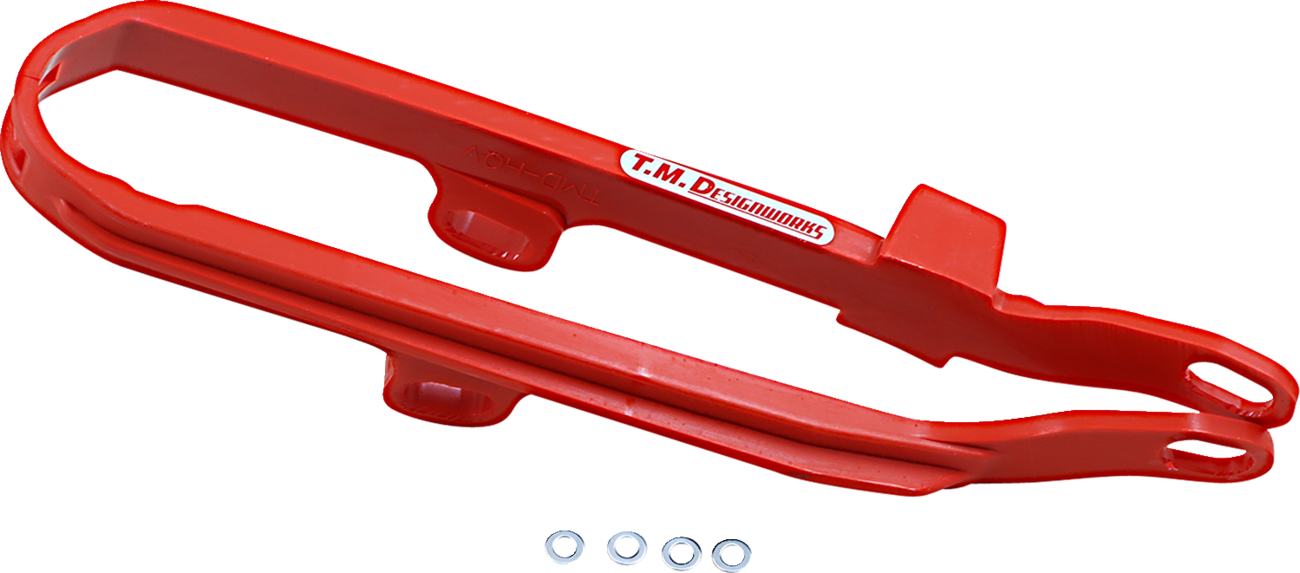 T.m. designworks Chain Slider - Red - Husqvarna/SWM