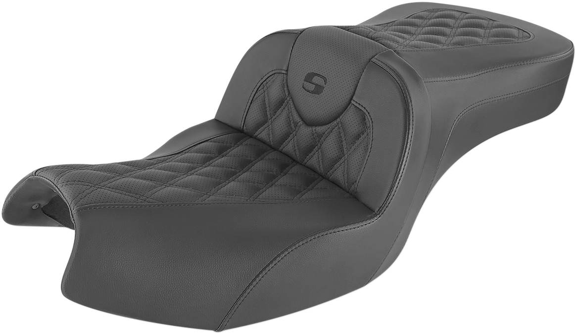 Saddlemen Roadsofa LS Lattice Stitch 2-Up Seat For Indian Challenger / Pursuit 2020-2025