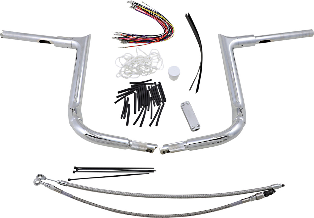 FAT BAGGERS INC. 1-1/2" EZ Install Pointed Top Handlebar Kit