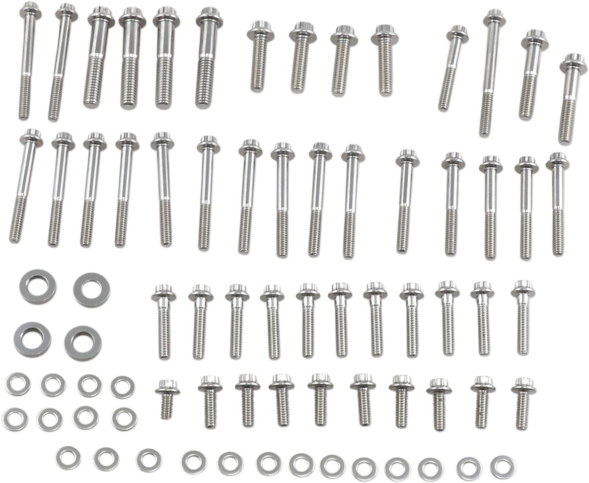 Feuling 12 Point Primary And Transmission Dress Up Kit For Harley Dyna 1999-2005