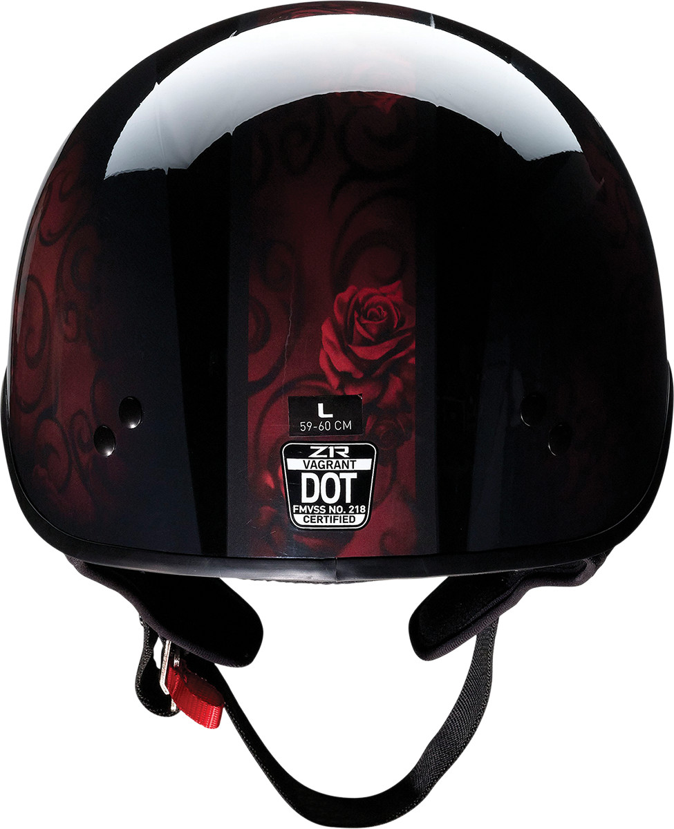 Z1r Vagrant Red Catrina Helmet