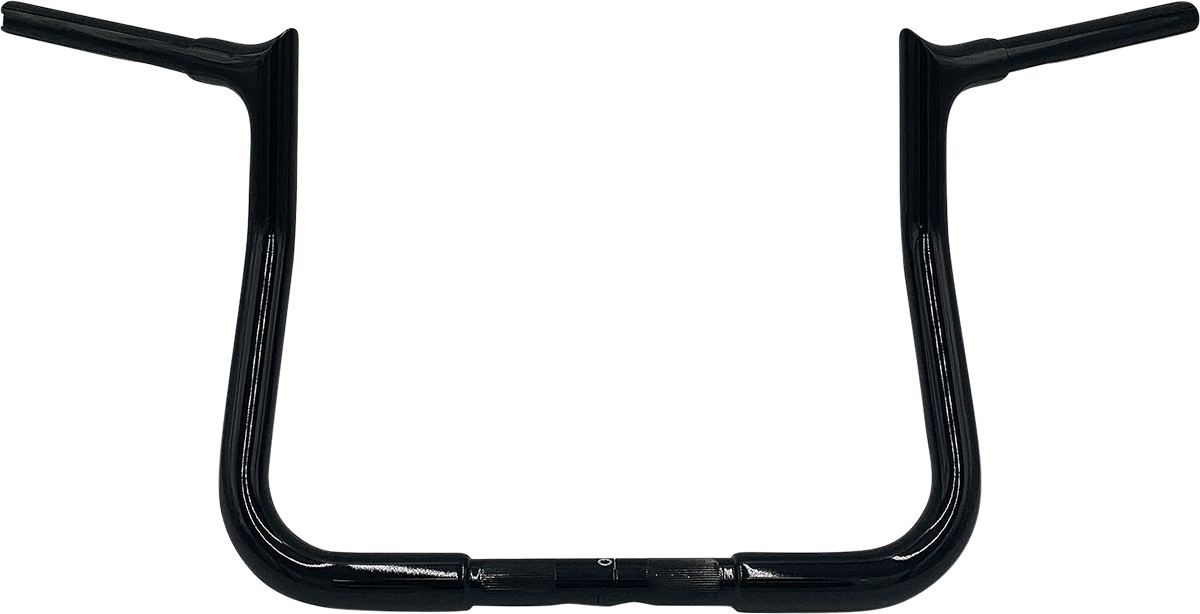 Fat Baggers Inc. 1 1/4" Reduced Reach Pointed Top Handlebar For Harley Touring 2008-2025