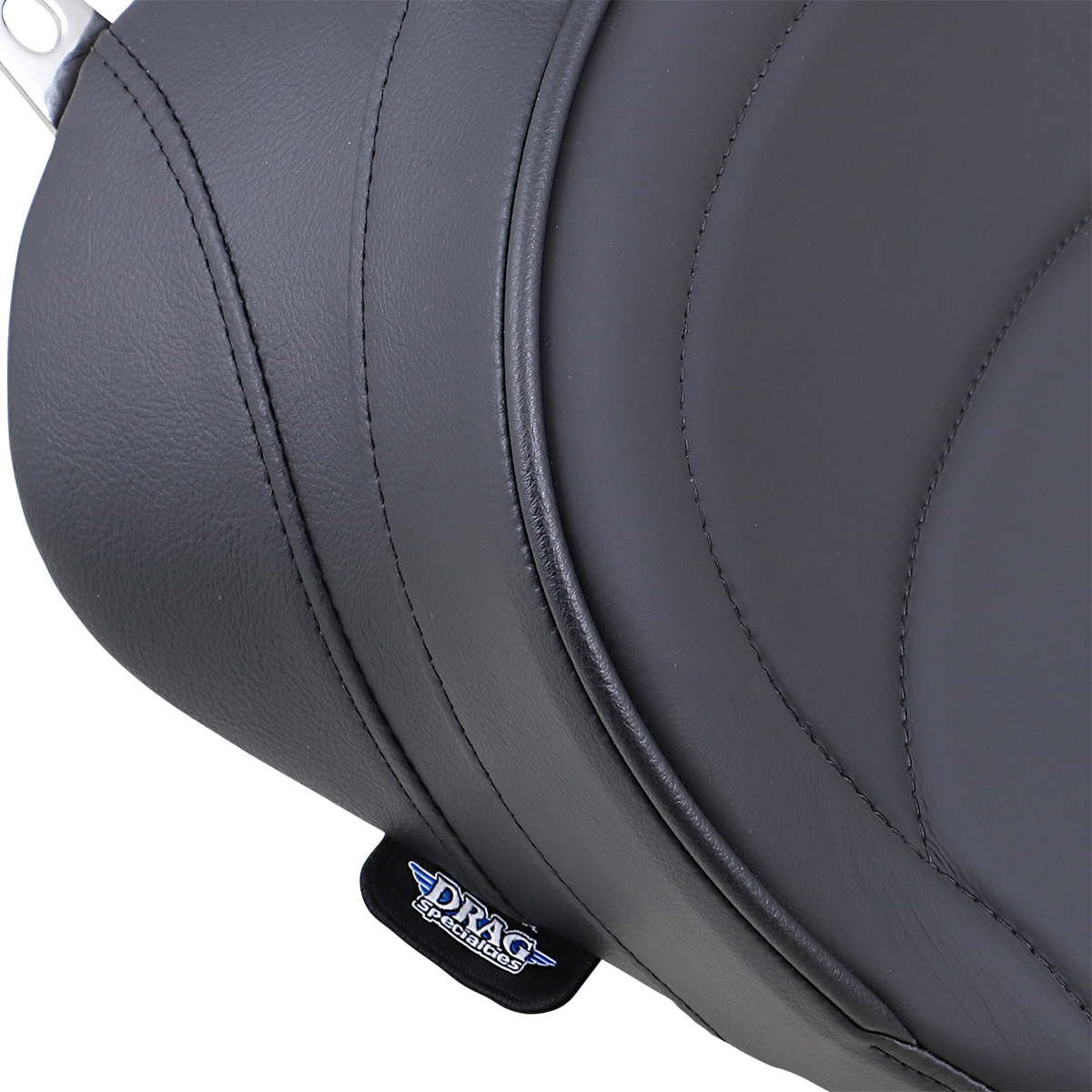 Drag specialties seats Solo Seat - Mild Stitched - Driver Backrest - FLT '97-'07 Harley Davidson