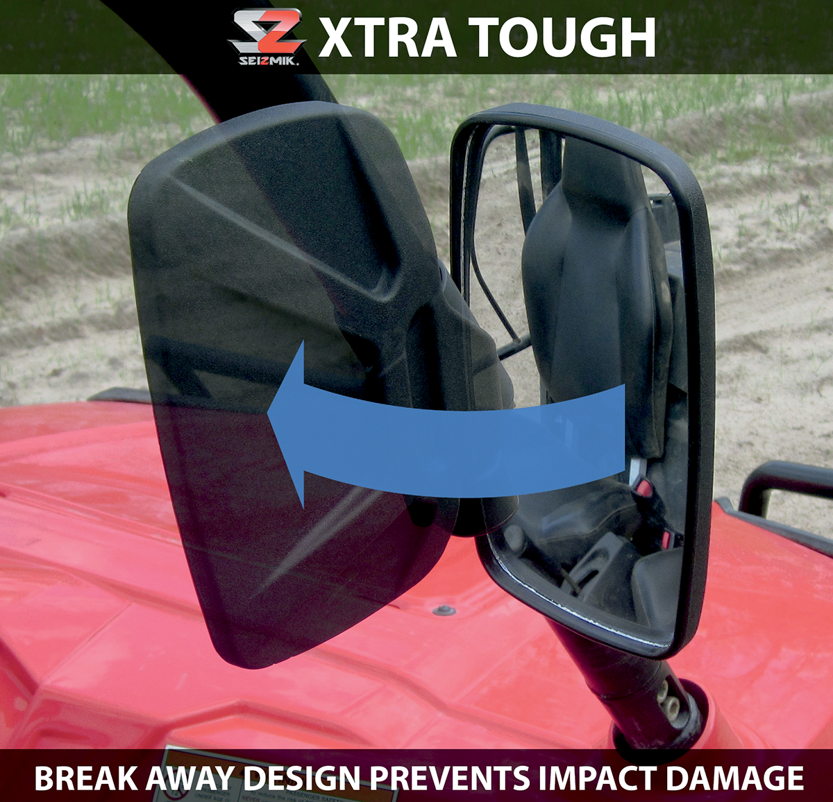 MOOSE OFFROAD UTV Sideview Mirrors
