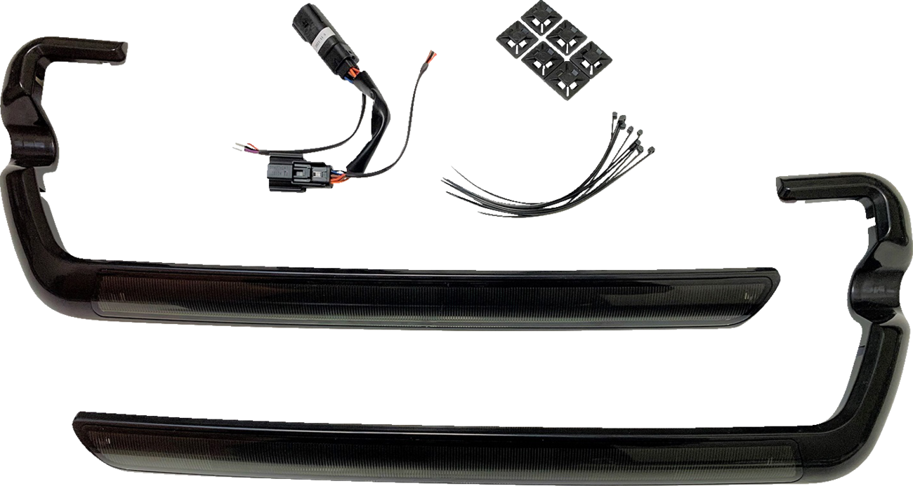 Custom Dynamics Lower Saddle Bag Side Marker Lights For Harley Touring 2014-2024