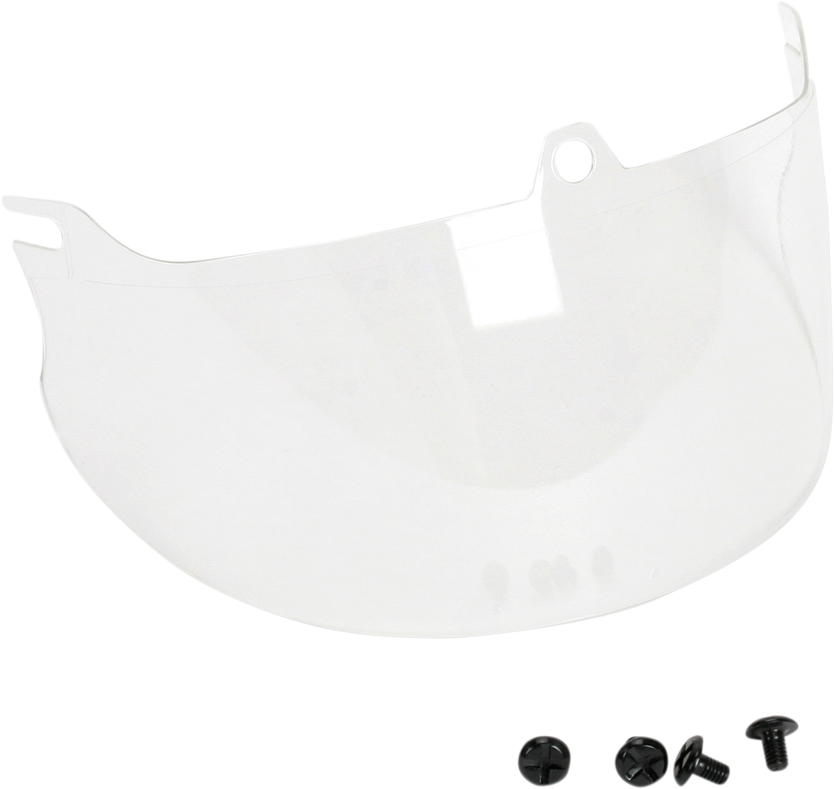 Z1R Clear Half Helmet Universal Replacement Shield