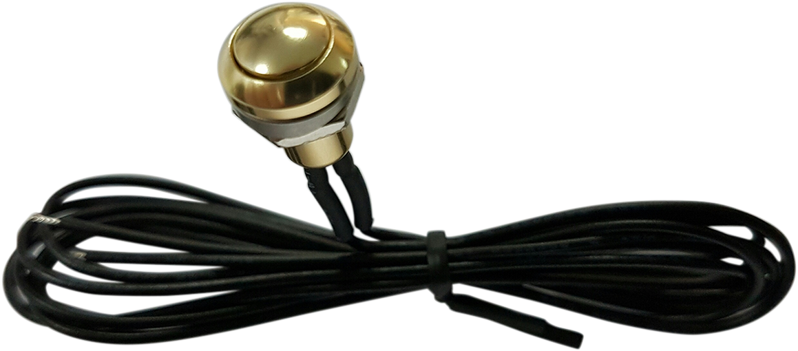 Drag specialties Mini Push-Button Switch - Gold