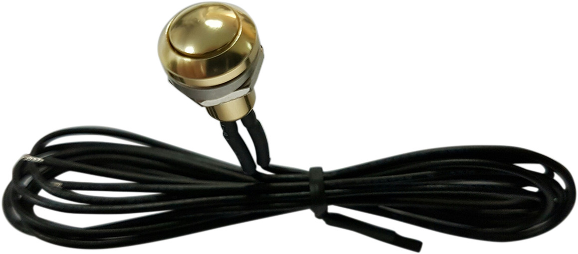 Drag specialties Mini Push-Button Switch - Gold