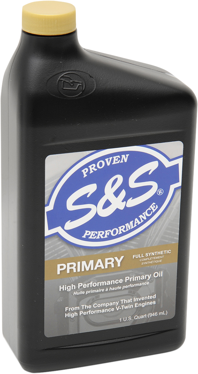 S&S High Performance 1 Single Quart Fully Synthetic Primary Motorcycle Oil
