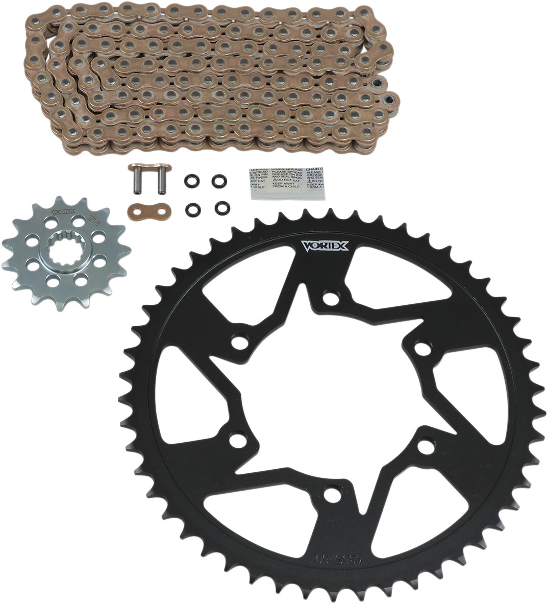 Vortex V3 HFR Quick Accel Chain And Sprocket Kit Yamaha R6 / R6S