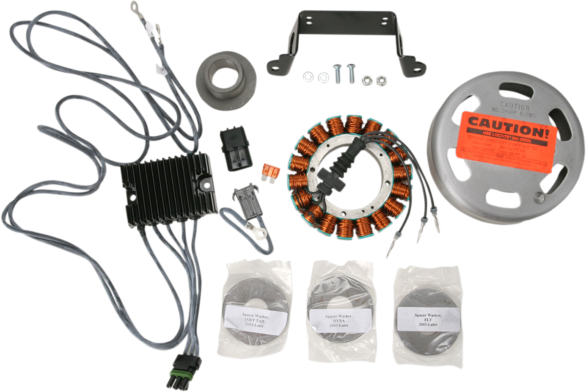 40A 3-Phase Charging System with Vented Rotor