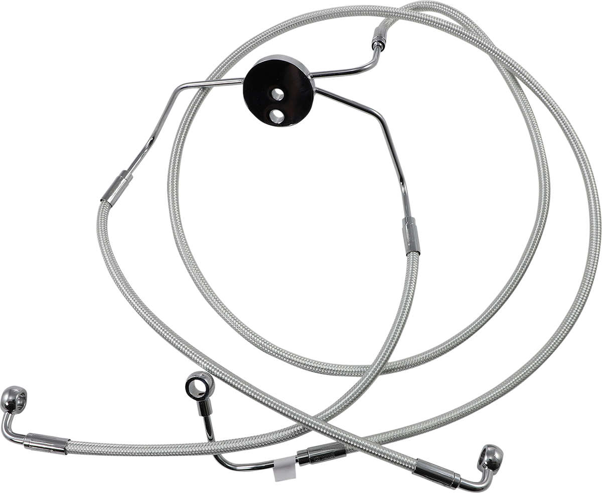 Magnum shielding Brake Line - Sterling Chromite II Harley Davidson