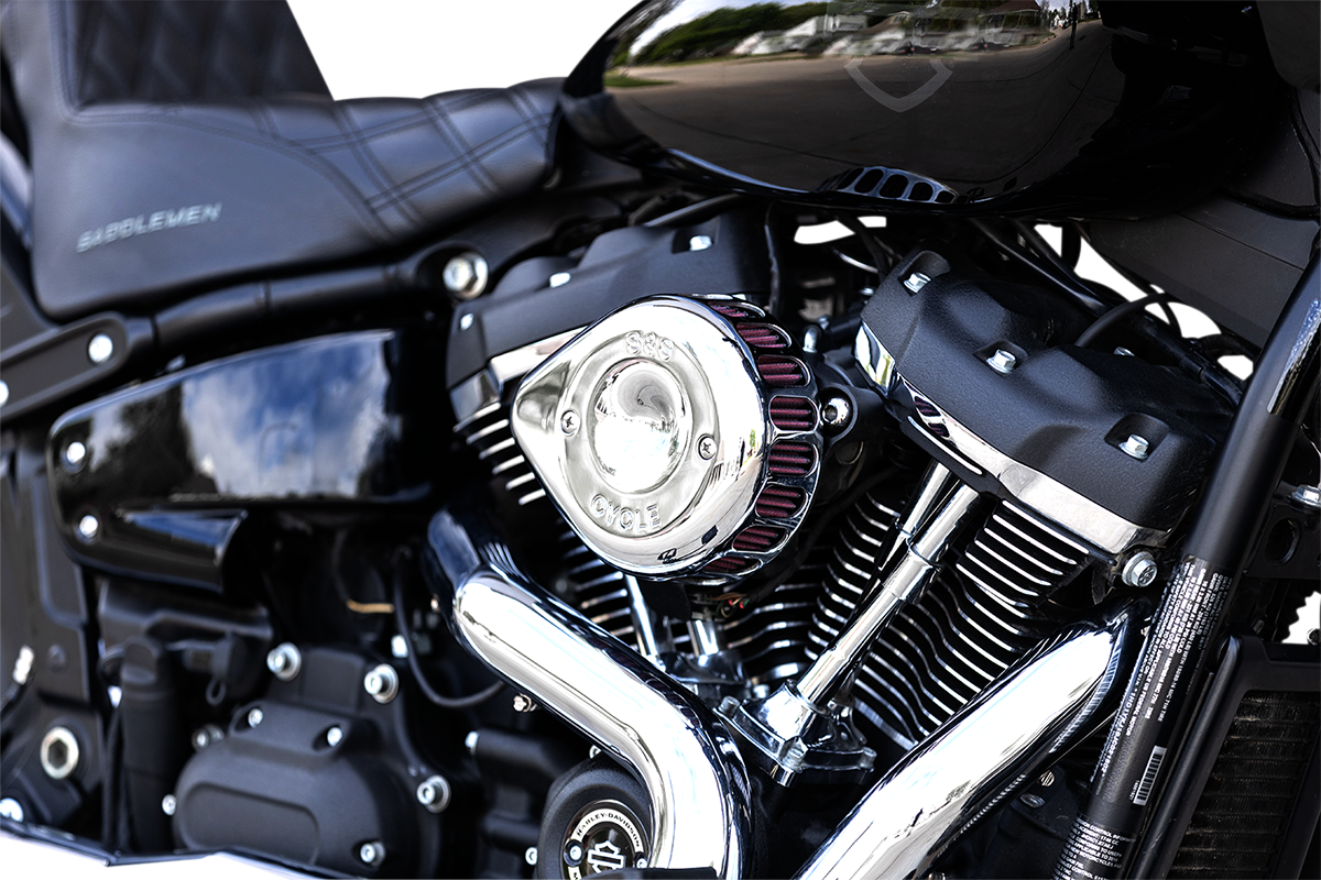 S&S CYCLE Mini Teardrop Stealth Air Cleaner Kit