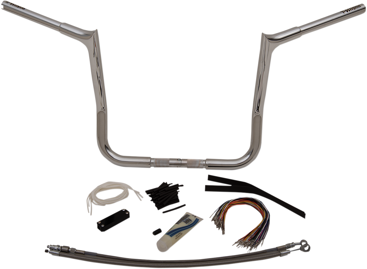 FAT BAGGERS INC. 1-1/4" EZ Install Pointed Top Handlebar Kit