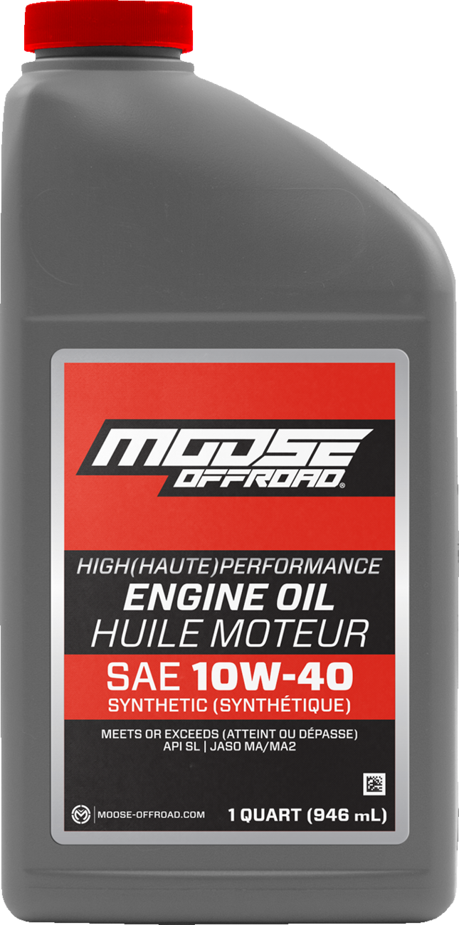 Moose Racing 10W-40 Synthetic Engine Oil