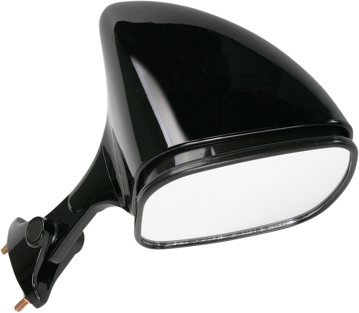 Emgo Mirror - Side View - Rectangle - Black - Right 2000-2000 Kawasaki Ninja ZX-12R / 2001-2001 Kawasaki ZX1200 Ninja ZX-12R